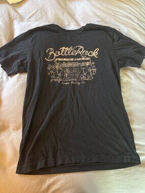 BottleRock 2024 lineup tee, black